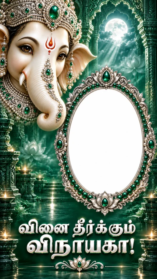 வினை தீர்க்கும் விநாயகா – Tamil Vinayagar Photo Frame